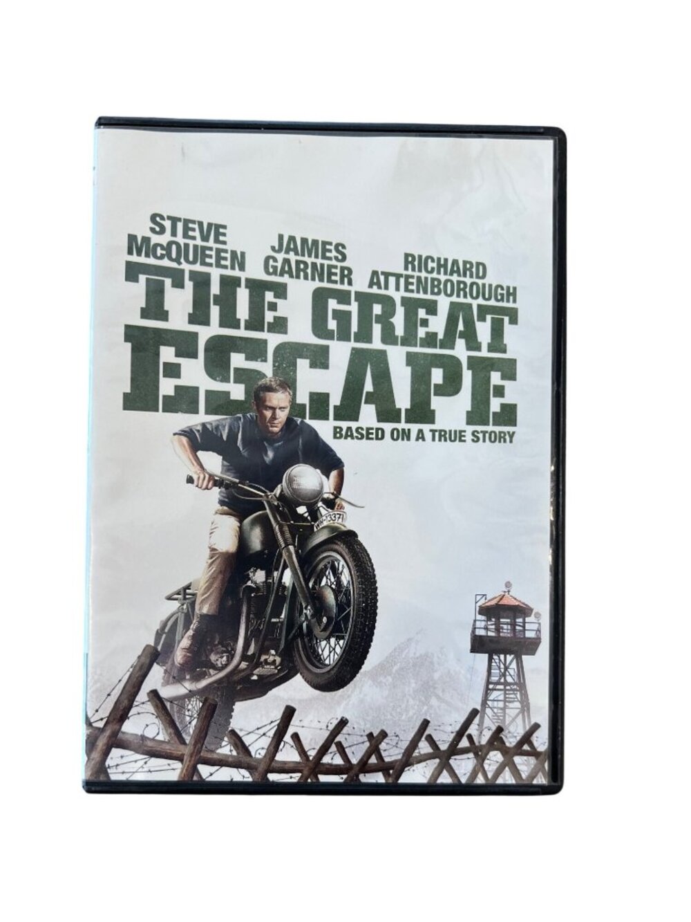 The Great Escape 1963 Movie DVD Steve McQueen James Garner WWII Drama Adventure